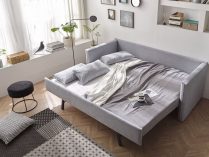 Cómo decorar el dormitorio con un sofá cama