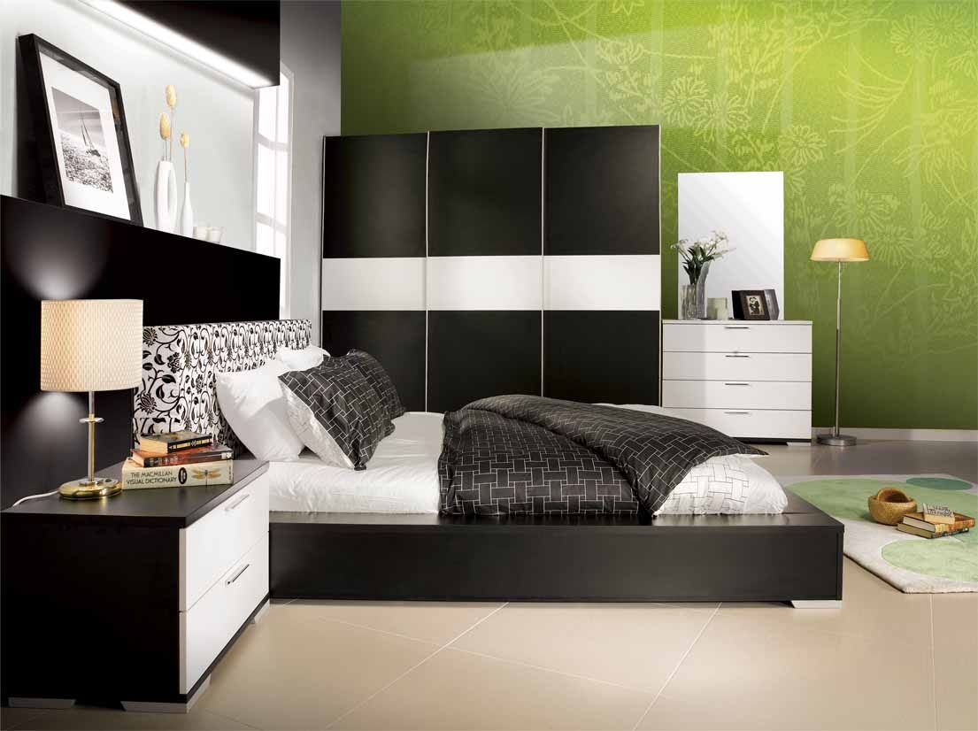 Dormitorio de estilo moderno